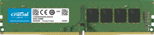 Crucial 16GB (1x16GB) DDR4 UDIMM 3200MHz CL22 1.2V Unbuffered Desktop PC Memory RAM thumbnail 1