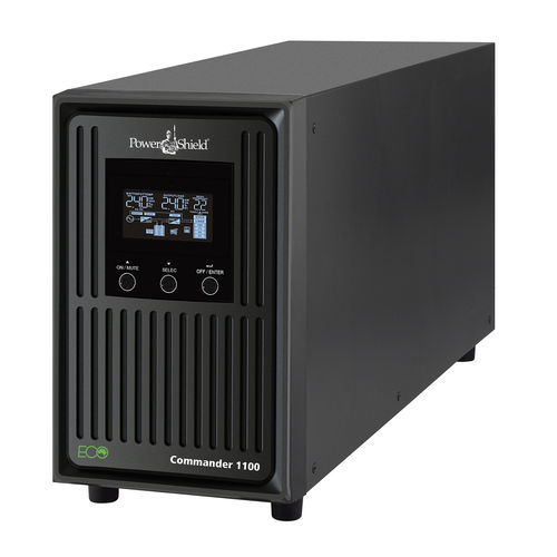 POWERSHIELD COMMANDER UPS, 1100VA, 990W, LCD, AVR, C13(3), AU OUTLET(3), 10AMP, 2YR thumbnail 1
