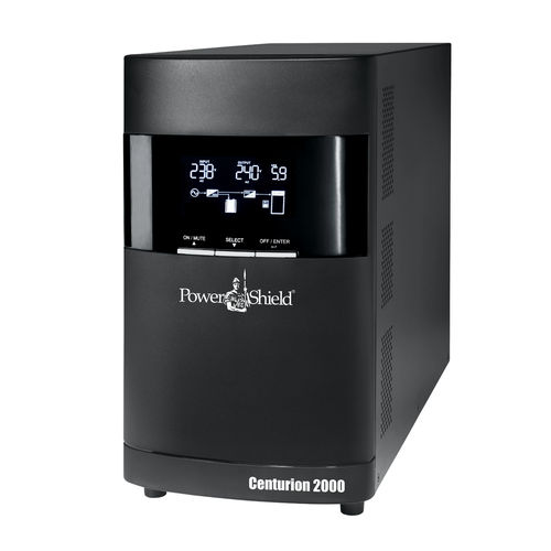 POWERSHIELD CENTURION UPS, 2000VA, 1800W, LCD, USB, C13(2), AU OUTLET(4), 10AMP, 2YR thumbnail 1