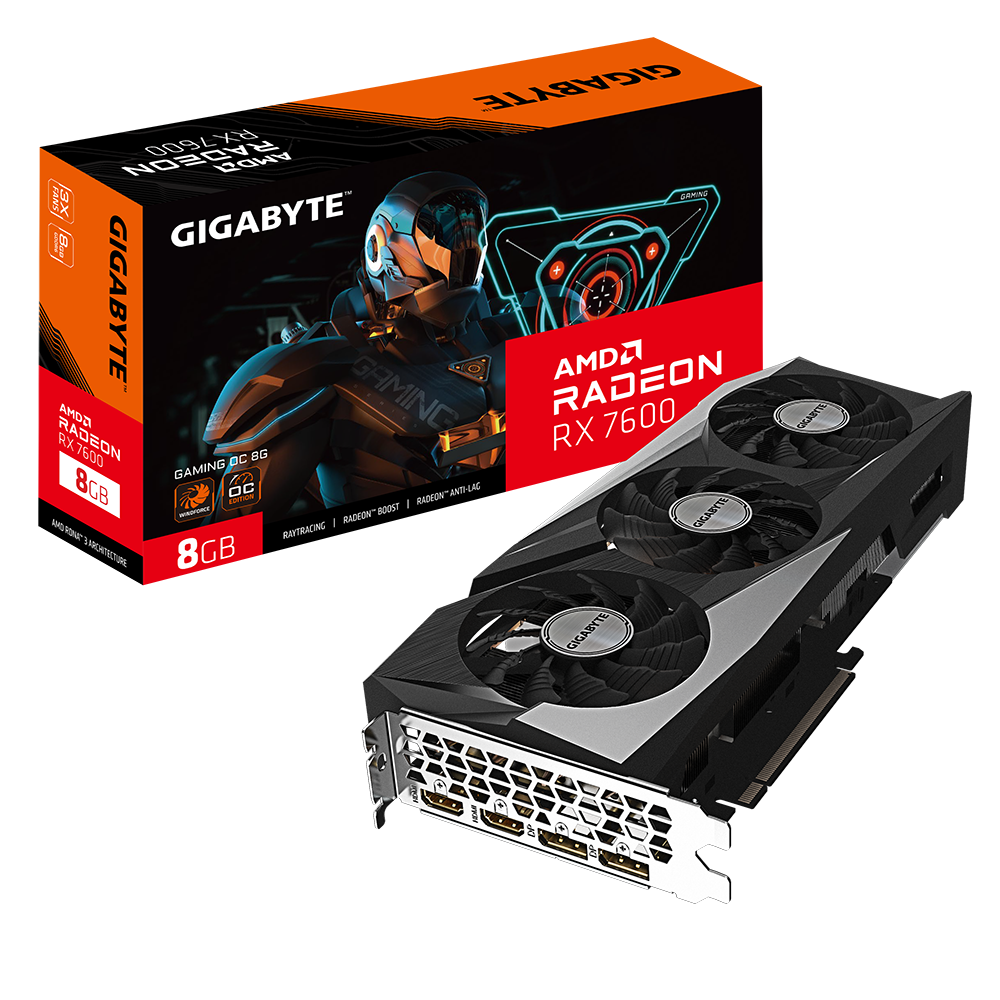 Gigabyte RX 7600 Gaming OC 8GB
