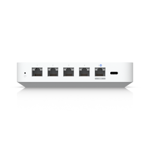UBIQUITI CLOUD GATEWAY ULTRA, 30+DEVICES, 300+USERS, (1)2.5 GbE, (4)1GbE, 1Gbps, 1YR