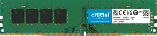 Crucial 32GB (1x32GB) DDR4 UDIMM 3200MHz CL22 1.2V Dual Ranked Desktop PC Memory RAM thumbnail 1