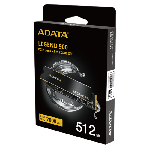 ADATA LEGEND 900 INTERNAL SSD, 512GB, M.2 NVMe PCIe4, 6200R/2300W MB/s, 5YR WTY thumbnail 1