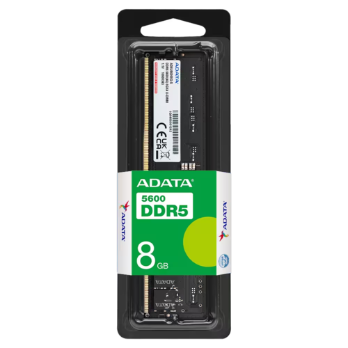 ADATA 8GB DDR5 DESKTOP MEMORY, 5600MHz, UDIMM, LIFE WTY thumbnail 1