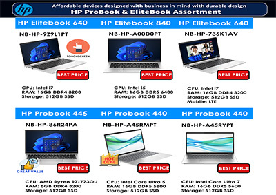 HP Laptop Promotion