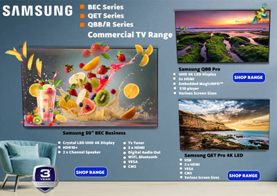 Samsung Commercial TVs